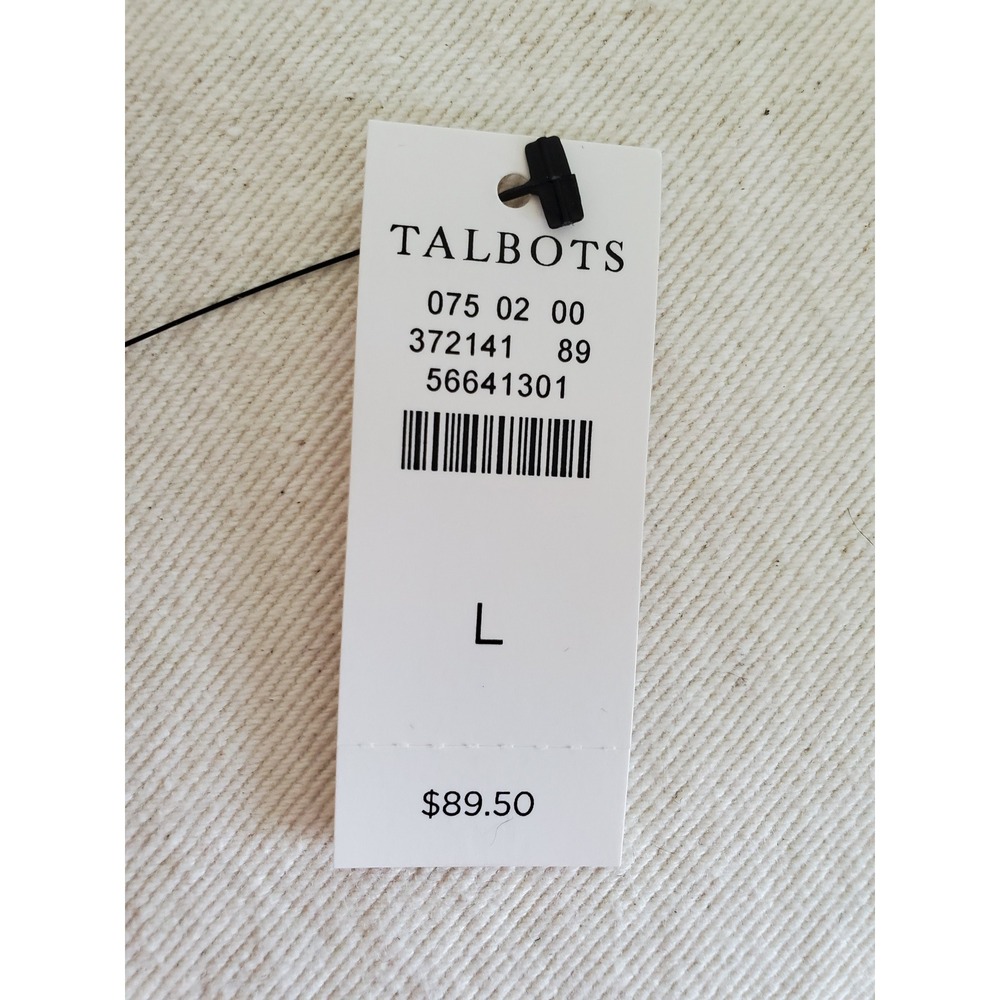 Talbots Women's‎ Floral Sleeveless Halter Top Tie Neck Pink Red Size L - Picture 5 of 5